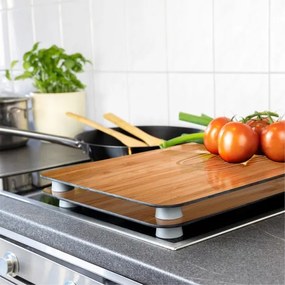 WENKO 2521497100 - Kryt na varnú dosku 52x30 cm pestrofarebný/sivý/priehľadný