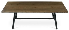 Autronic BONTEC Jedálenský stôl 220x90cm, masív, orech, HT-T1822 WAL Farba: Hnedá