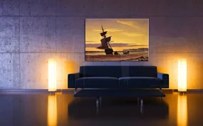 Obraz na plátne COASTAL SCENE – William Bradford | rôzne rozmery