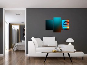 Obraz - Trblietavá tvár (90x60 cm)