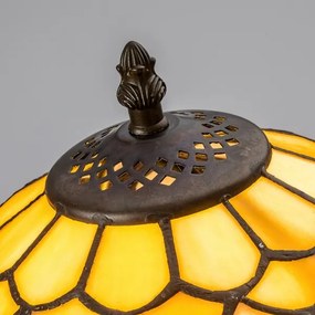 Brilagi - Tiffany vitrážová stolová lampa MARGARET 1xE27/40W/230V