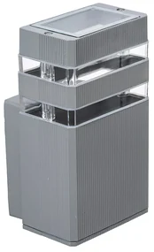 BERGE LED vonkajšie svietidlo INEZ strieborné - 1 x GU10 - 230V