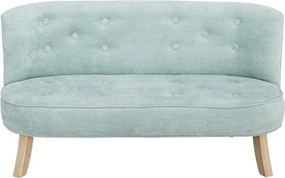 Detská sedačka špinavo modrá 17 cm a 25 cm Drevo