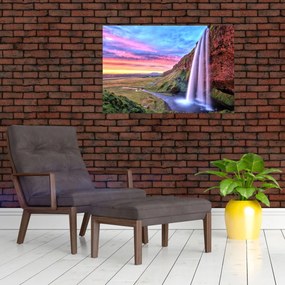 Obraz - Vodopád Seljalandsfoss (90x60 cm)