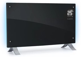 Bornholm Curved Ambient, konvektor, 1000/2000 W, čierny