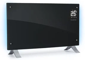 Klarstein Bornholm Curved Ambient, konvektor, 1000/2000 W, čierny