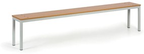 Šatníková lavica, sedák - lamino, dĺžka 2000 mm, buk