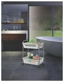 Pojazdný stojan s košíkmi Metaltex Oslo 2