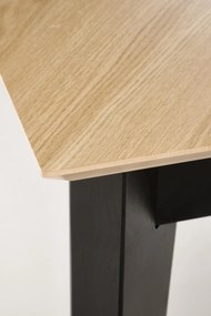 Rozkladací jedálenský stôl Edmondo II 160/240 cm dub prírodný/buk