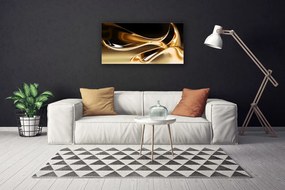 Obraz Canvas Zlato abstrakcia art umenie 125x50 cm