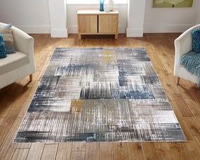 Berfin Dywany Kusový koberec Reyhan 8203 Navy grey - 240x330 cm