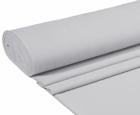 Biante Dekoračný štvorcový obrus Rongo RG-016 Svetlo sivý 120x120 cm