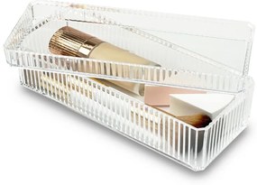 Plastový kúpeľňový organizér na kozmetiku – Addis