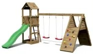 Marimex | Detské ihrisko Marimex Play 018 Akát + zelená šmykľavka | 11640472