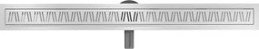 Mexen Flat 360 ° M22 rotačný lineárny odtok 90 cm, chróm - 1029090-40
