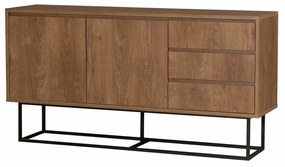 Skrinka Ruba Walnut and Black