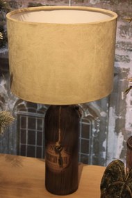 Krémové tienidlo na lampu 24cm