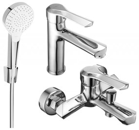 Mexen Sabre R05 vaňová sada, chróm - 72103R05-00
