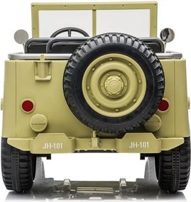 LEAN CARS JH101 Khaki batériové auto