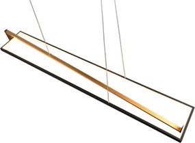 Trio - LED stmievateľný luster na lane EDGE LED/35W/230V 2300/3000/4000K čierna