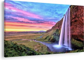 Obraz - Vodopád Seljalandsfoss (90x60 cm)