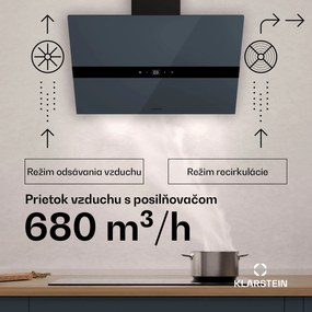 Klarstein WiFusion digestor, WiFi, LED, 680 m³/h, A++