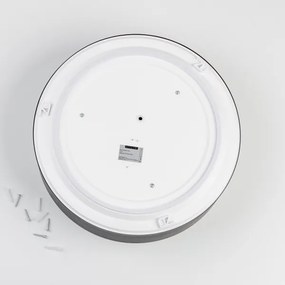 Brilagi - Kúpeľňové stropné svietidlo POOL 3xE27/15W/230V pr. 40 cm IP54 čierna