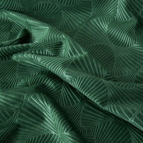 ZATEMŇOVACÍ ZÁVES NA KRÚŽKOCH ELLEN 140X250 CM ZELENÁ
