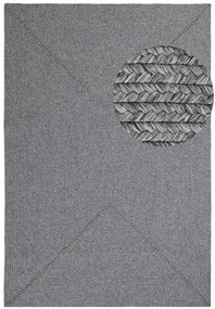 Koberec Braided Trenzado svetlosivý
