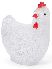 Vonkajšia solárna LED sliepka