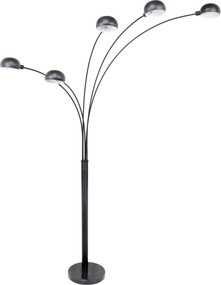 XXXLutz OBLÚKOVÁ LAMPA, 130/120/210 cm Novel - Interiérové svietidlá - 008181059202