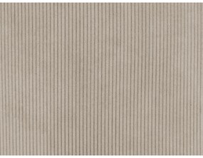 Béžové menčestrové kreslo Vigor – Leitmotiv