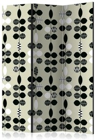 Artgeist Paraván - Black and White Dots [Room Dividers]