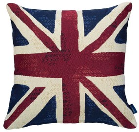 SCANquilt Dekoračný návlek MOTIV britská vlajka 40x40 cm