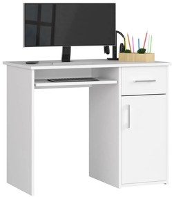 PC stolík Padma (biela). Akcia -17%. Vlastná spoľahlivá doprava až k Vám domov. 1128569