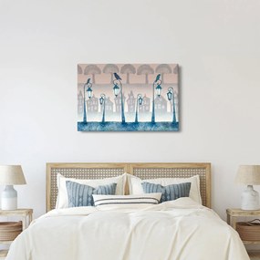 Obraz - Havrany strážiace mesto (90x60 cm)