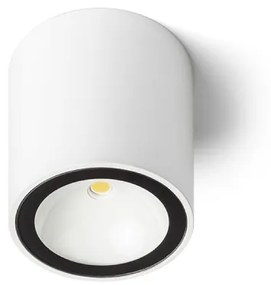 RENDL SENZA R stropná antracitová číre sklo 230V LED 6W IP65 3000K R13623