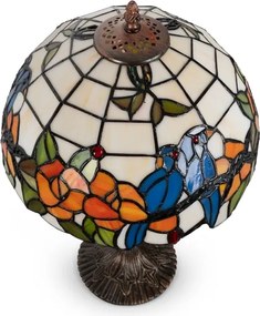Brilagi - Tiffany vitrážová stolová lampa JUNGLE 1xE27/60W/230V