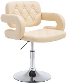 Stolička Dublin lounger - Krémová