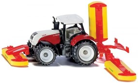 Siku Traktor Steyr s kosačkami