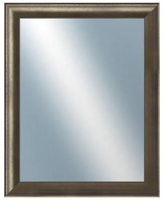 DANTIK - Zrkadlo v rámu, rozmer s rámom 40x50 cm z lišty Ferrosa grafit (3141)