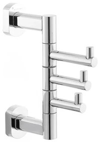 Trojháčik SAT Cube Way chróm SPI33