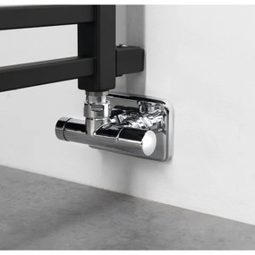 Sapho - Kúpeľňový radiátor METRO SPACE 525W/230V 55x143 cm matná čierna