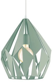 EGLO 49026 - Luster na lanku CARLTON-P 1xE27/60W/230V