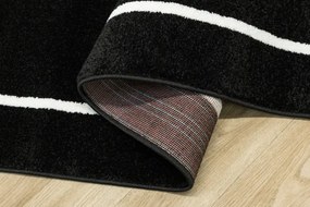 Koberec Lima 6333B čierny / biely