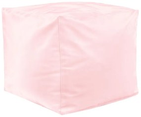 Taburetka metalická ružová ekokoža