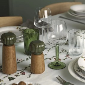KÄHLER Mlynček s keramickým strojčekom Hammershøi Dark Green 14,5 cm