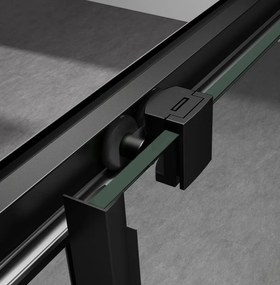 Gelco Gelco, SIGMA SIMPLY BLACK sprchové dvere posuvné pre rohový vstup 800 mm, sklo BRICK, GS2480B