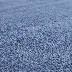 Asra, Ručne všívaný kusový koberec Asra wool modrá, 60x110, modrá, obývacia izba