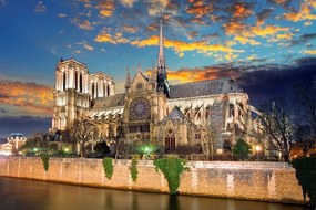 Fototapeta katedrála Notre Dame - 375x250